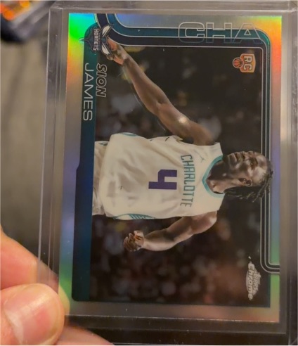2025-26 Topps Chrome #283 Sion James — front
