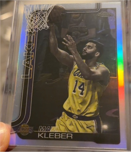2025-26 Topps Chrome #157 Maxi Kleber — front
