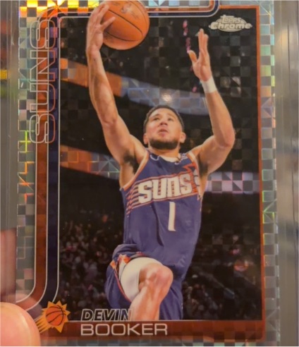 2025-26 Topps Chrome #195 Devin Booker — front