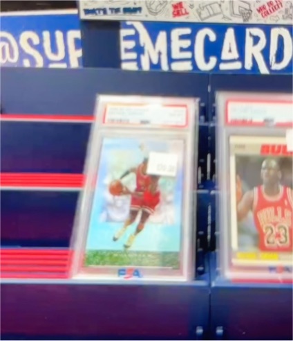 1991-92 NBA Hoops #55 Michael Jordan — front