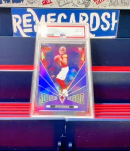 2024 Panini Phoenix - Rookie Rising #RR-JDS Jayden Daniels — front