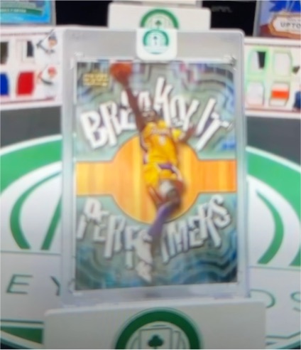 2002 Upper Deck Kobe Bryant Breakout Performers #BP8 — front