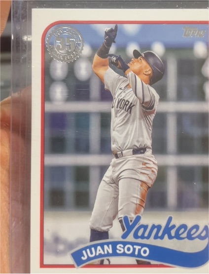 2024 Topps Update #89US-31 Juan Soto 1989 Topps Baseball 35th Anniversary — front