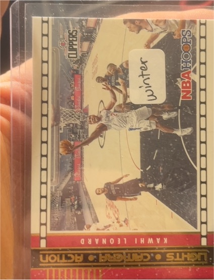 2021-22 Panini NBA Hoops #8 Kawhi Leonard — front