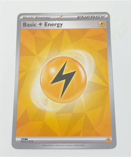 2024 Pokemon Scarlet & Violet #012 Basic Lightning Energy — front