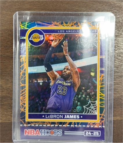 2024-25 Panini Haunted Hoops #193 LeBron James — front