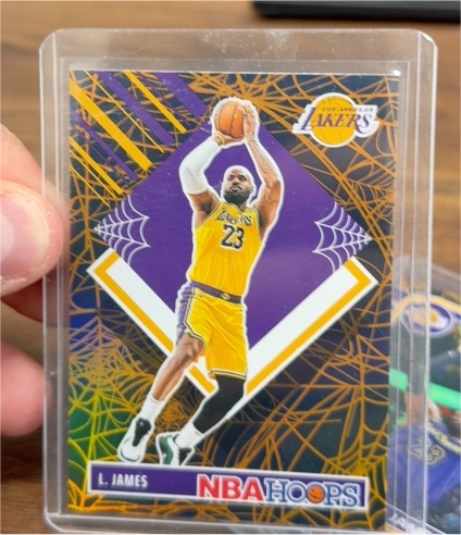 2024-25 Panini Haunted Hoops #282 LeBron James — front