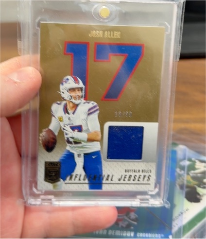 2025 Panini Donruss Elite #IJ-JAN Josh Allen — front
