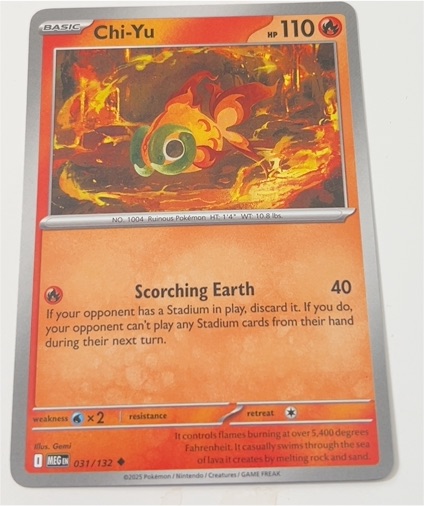2025 Pokémon Mega Evolution #031 Chi-Yu — front