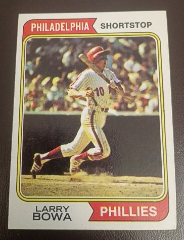 1974 Topps #255 Larry Bowa — front