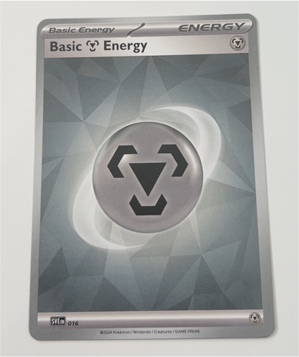 2024 Pokemon Prismatic Evolutions #016 Basic Metal Energy — front