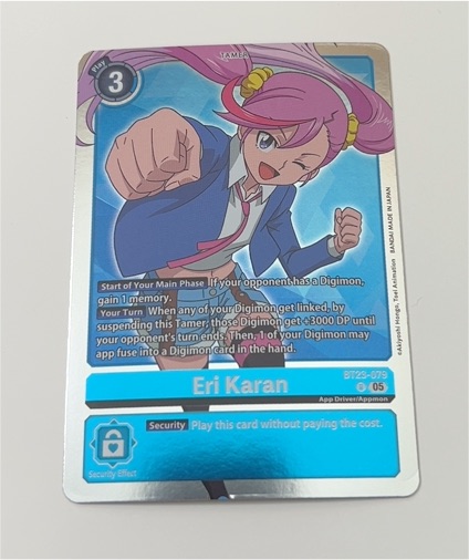 Digimon Card Game BT23-079 Eri Karan — front