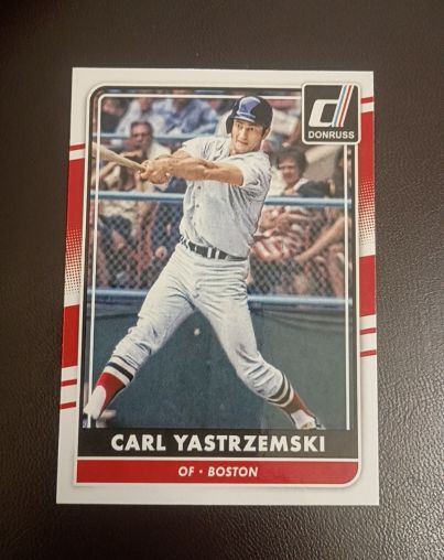 2016 Donruss #185 Carl Yastrzemski — front