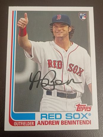 2017 Topps Archives #132 Andrew Benintendi — front