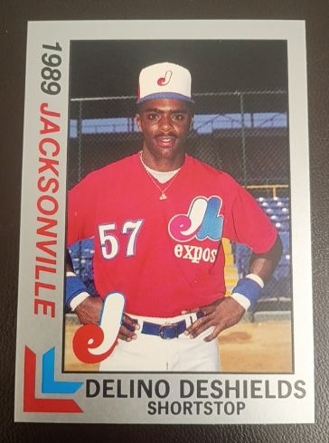 1989 Best Jacksonville Expos #15 Delino DeShields — front
