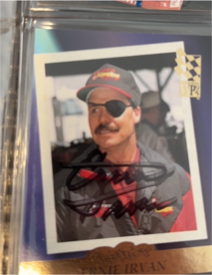 1995 Press Pass VIP #47 Ernie Irvan — front