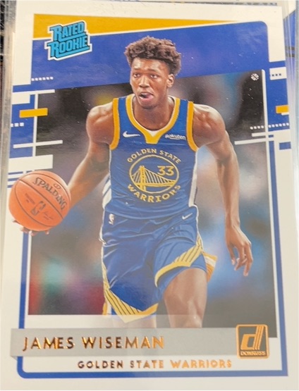 2020-21 Donruss #226 James Wiseman — front