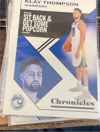 2019-20 Panini Chronicles #33 Klay Thompson — front