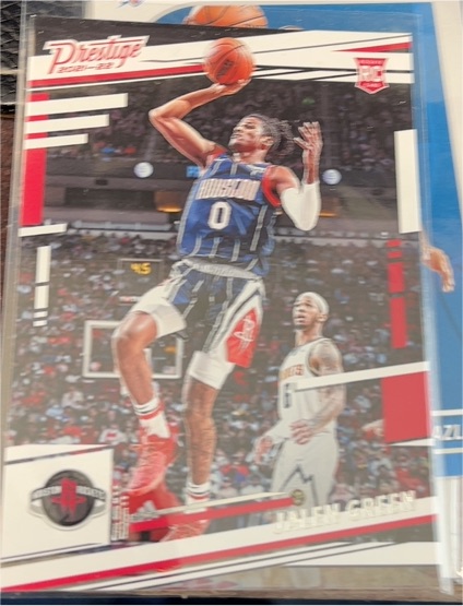 2021-22 Panini Chronicles Prestige #65 Jalen Green — front