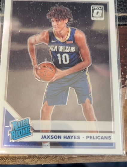 2019-20 Donruss Optic #190 Jaxson Hayes Rated Rookie — front