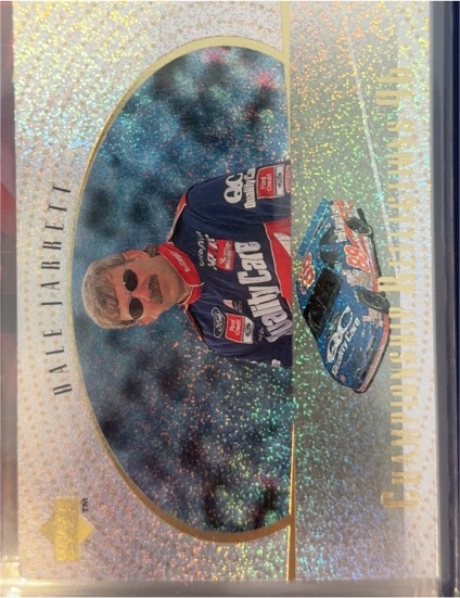 1997 Upper Deck Victory Circle Championship Reflections #CR3 Dale Jarrett — front