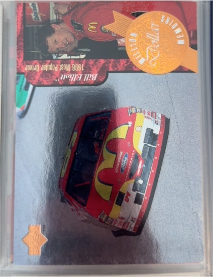 1996 Upper Deck #1 Bill Elliott — front