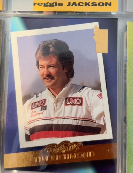 1995 Press Pass VIP #50 Tim Richmond — front