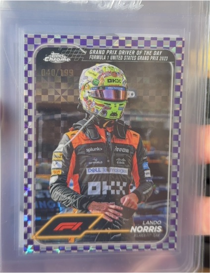 2024 Topps Chrome Formula 1 #176 Lando Norris — front