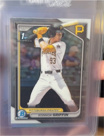 2024 Bowman Draft Chrome #BDC-22 Konnor Griffin — front