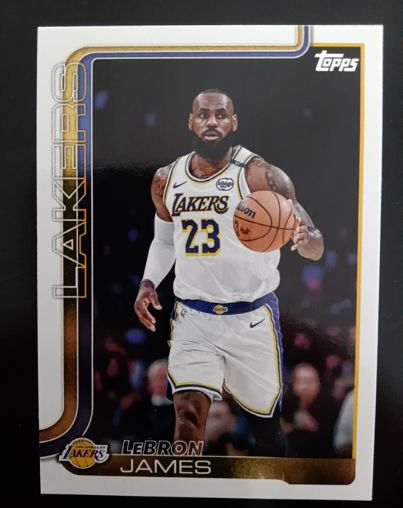2025-26 Topps #150 LeBron James — front