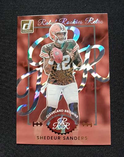 2025 Donruss Rated Rookies Retro #11 Shedeur Sanders — front