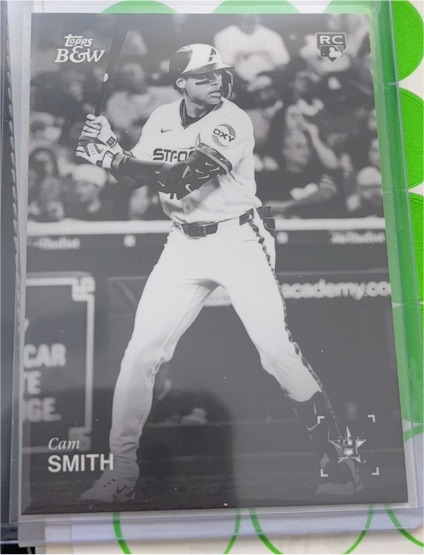 2025 Topps Black & White #48 Cam Smith — front
