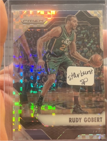 2020-21 Panini Prizm #27 Rudy Gobert — front