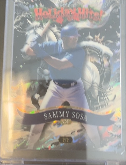 2025 Wild Card Holiday Hits Sammy Sosa — front