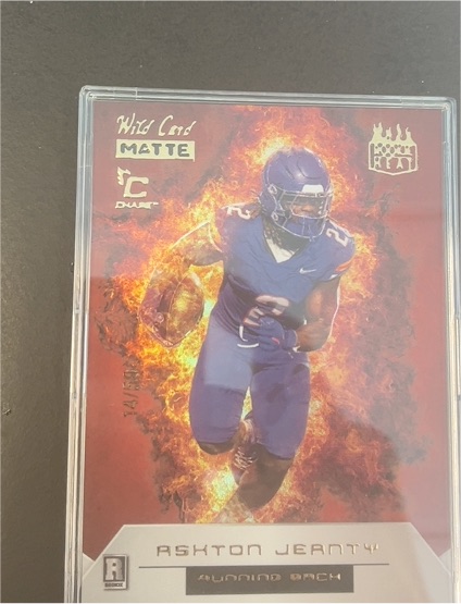 2023 Wild Card Matte Rookie Heat # Ashton Jeanty — front
