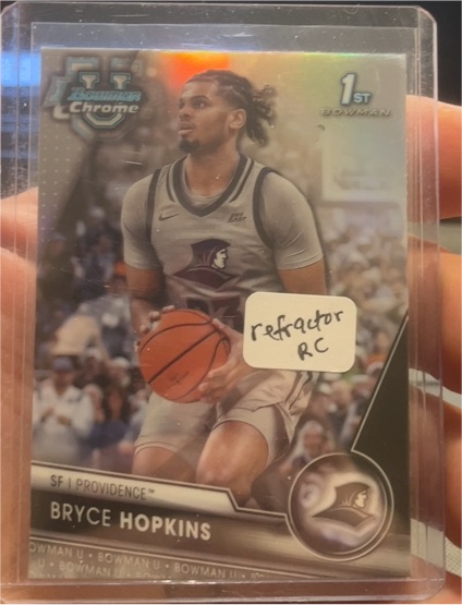 2023-24 Bowman University Chrome #70 Bryce Hopkins — front