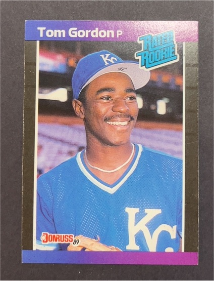 1989 Donruss #45a Tom Gordon — front