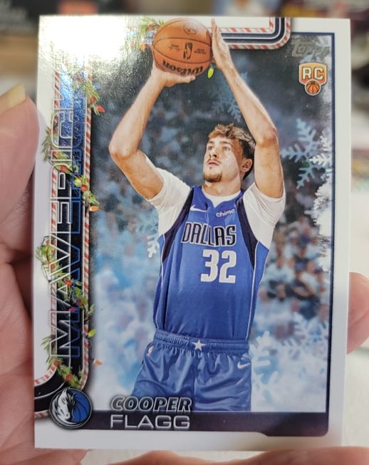2025-26 Topps Holiday #H161 Cooper Flagg — front