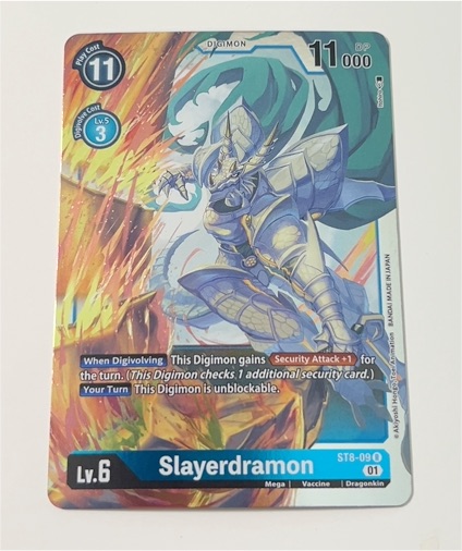 Digimon Card Game ST8-09 Slayerdramon — front