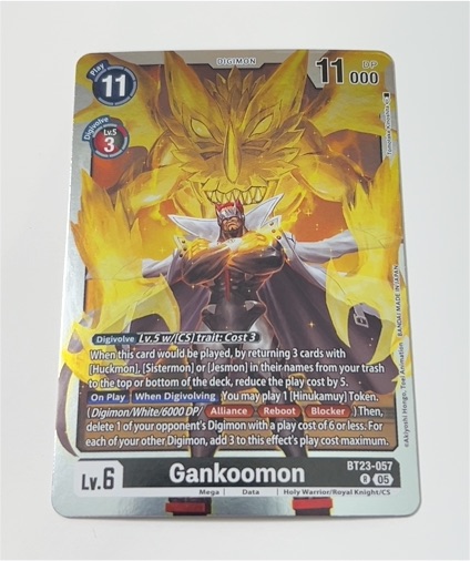 Digimon Card Game 2023 BT23-057 Gankoomon — front