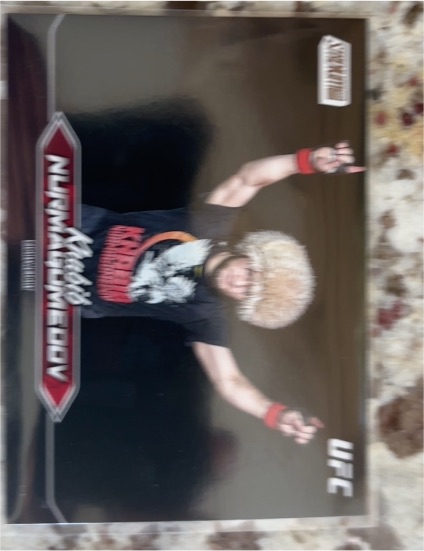 2025 Topps Stadium Club UFC #4 Khabib Nurmagomedov — front