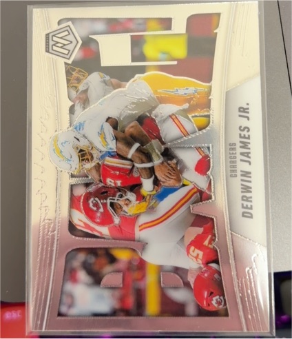 2025 Panini Mosaic #4 Derwin James Jr. Bang! — front