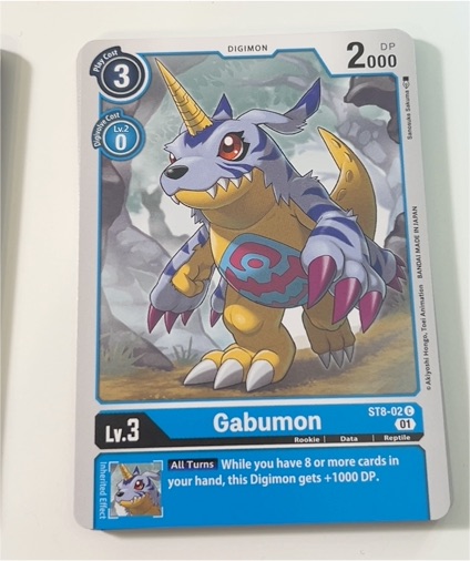 Digimon Card Game 2021 ST8-02 C Gabumon — front