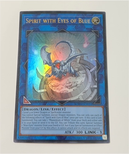 2023 Yu-Gi-Oh! SDWD-EN033 Spirit with Eyes of Blue — front
