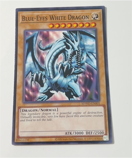2020 Yu-Gi-Oh! SDWD-EN001 Blue-Eyes White Dragon — front