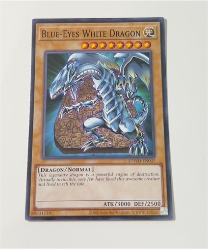2020 Yu-Gi-Oh! SDWD-EN002 Blue-Eyes White Dragon — front