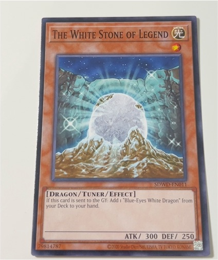 2020 Yu-Gi-Oh! #SDWD-EN011 The White Stone of Legend — front