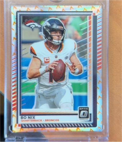 2025 Panini Donruss Optic #31 Bo Nix — front