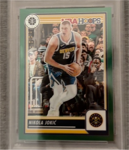 2023-24 Panini NBA Hoops Premium Stock #1 Nikola Jokic — front