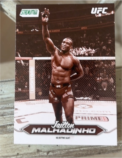 2025 Topps Stadium Club UFC #29 Jailton Malhadinho — front